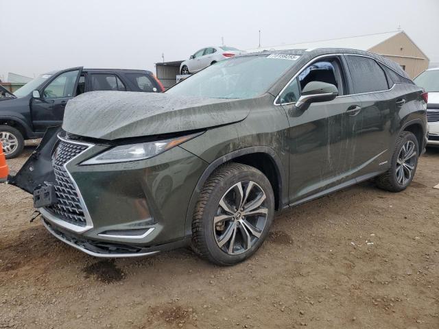 LEXUS RX 450H 2022 with VIN 2T2HGMDA5NC076198 - Photo from auction