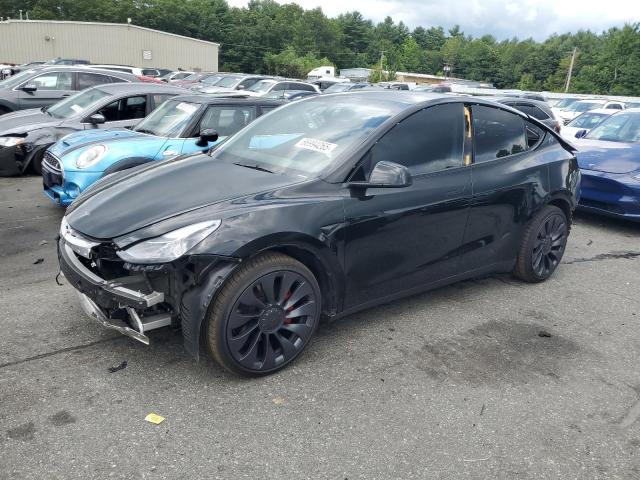 TESLA MODEL Y 2024 with VIN 7SAYGDEF9RA268367 - Photo from auction