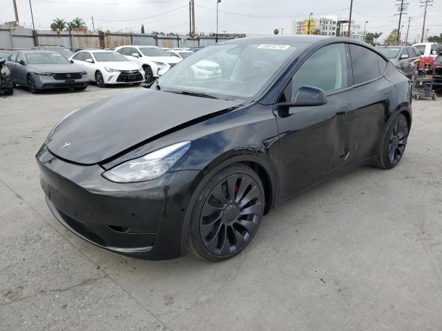 TESLA MODEL Y 2024 with VIN 7SAYGDEF0RA281380 - Photo from auction