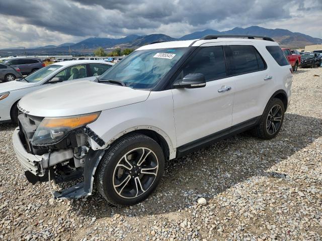 FORD EXPLORER S 2014 with VIN 1FM5K8GT4EGB78955 - Photo from auction