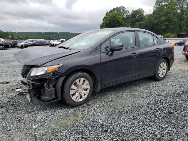 HONDA CIVIC LX 2012 with VIN 19XFB2F58CE101317 - Photo from auction