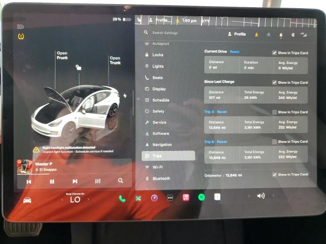 Photo 9 from auction – 2023 TESLA MODEL 3 with VIN 5YJ3E1EA6PF598936