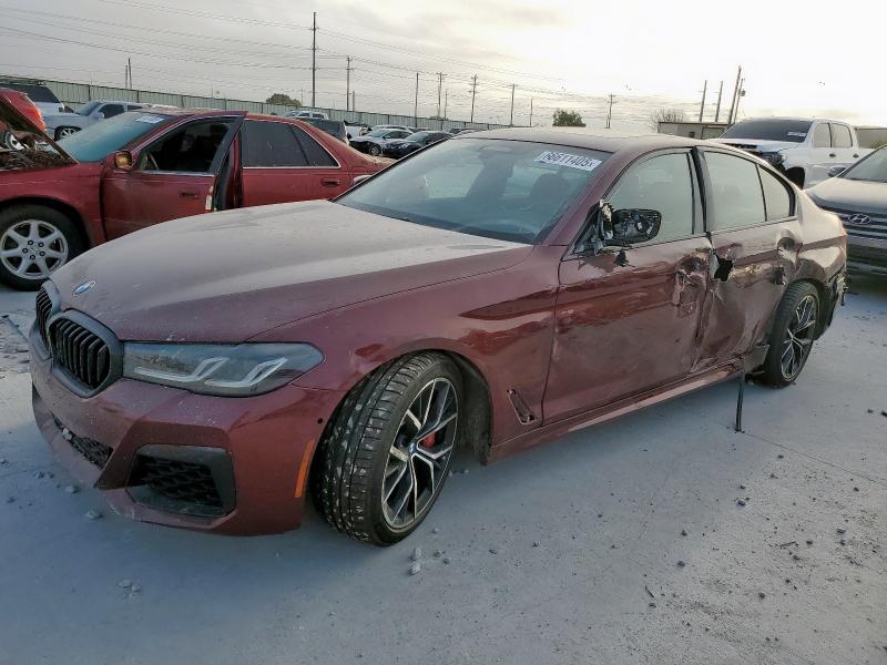 BMW M550XI 2022 with VIN WBA13BK05NCJ29746 - Photo from auction