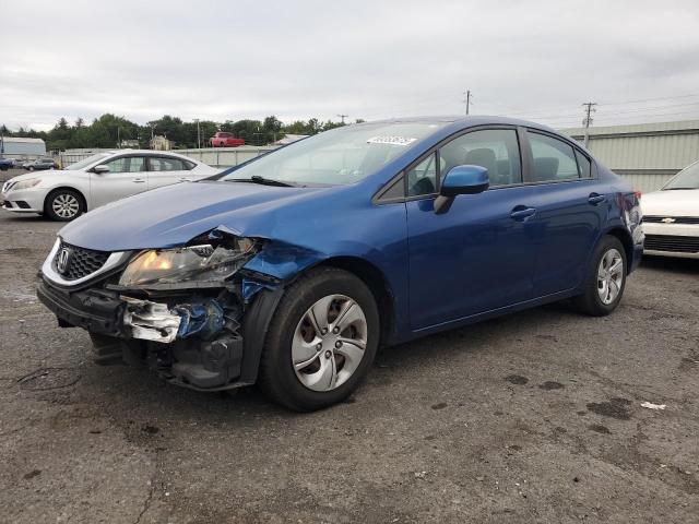 HONDA CIVIC LX 2013 with VIN 19XFB2F58DE092636 - Photo from auction