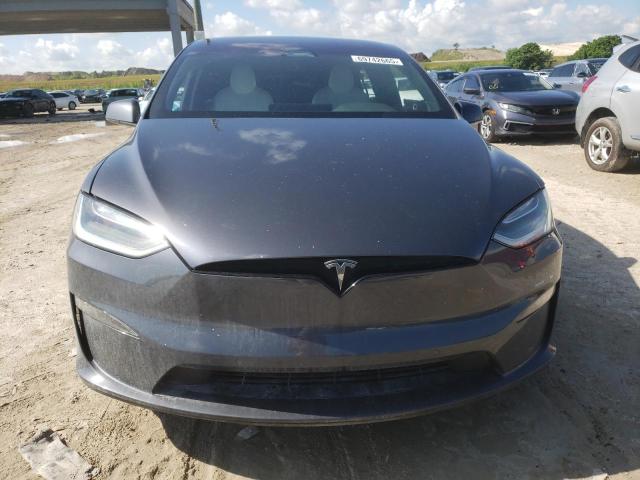 Photo 5 from auction – 2022 TESLA MODEL X with VIN 7SAXCBE61NF343488