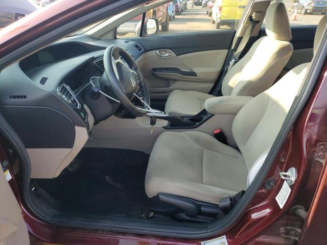 Photo 7 from auction – 2013 HONDA CIVIC LX with VIN 19XFB2F50DE047836