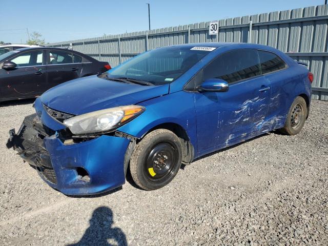 KIA FORTE EX 2014 with VIN KNAFX6A84E5205857 - Photo from auction