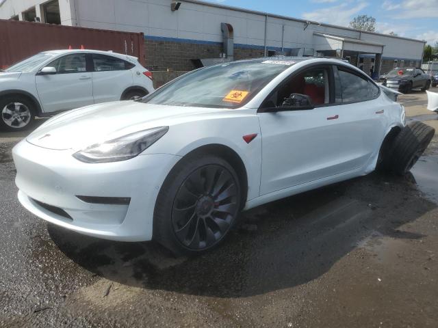 TESLA MODEL 3 2022 with VIN 5YJ3E1EC4NF253709 - Photo from auction