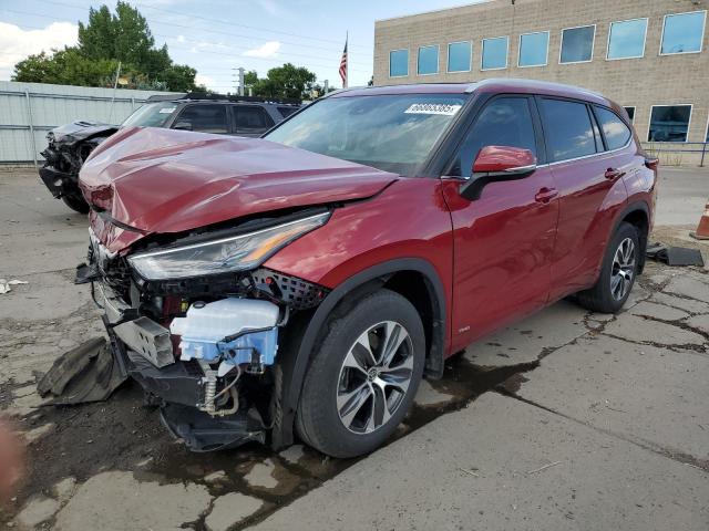 TOYOTA HIGHLANDER 2023 with VIN 5TDKBRCH4PS116351 - Photo from auction