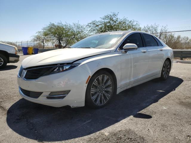 LINCOLN MKZ BLACK 2016 with VIN 3LN6L2MKXGR622183 - Photo from auction