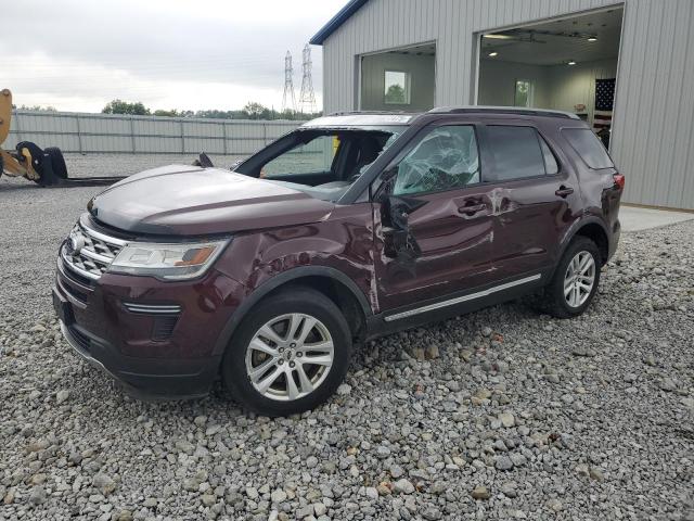 FORD EXPLORER XLT 2018 with VIN 1FM5K8D86JGA65213 - Photo from auction