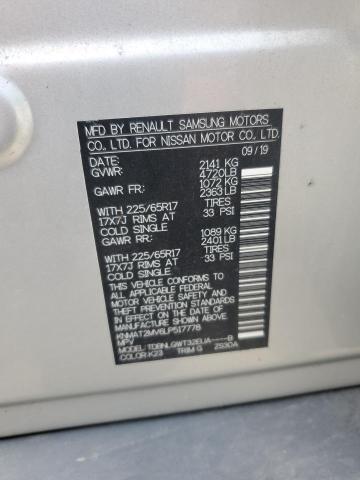 Photo 14 from auction – 2020 NISSAN ROGUE S with VIN KNMAT2MV6LP517778