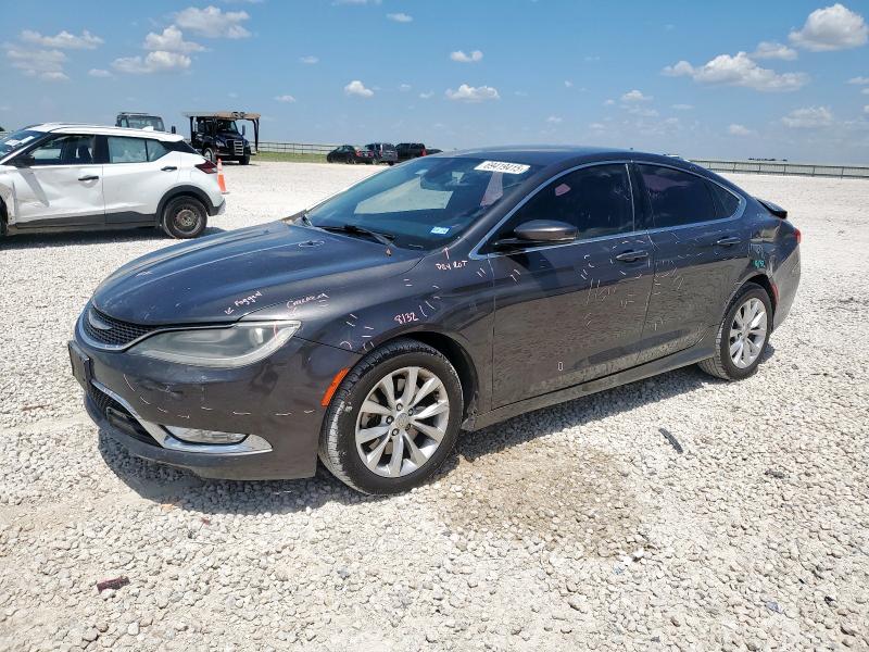 CHRYSLER 200 C 2015 with VIN 1C3CCCCG0FN510041 - Photo from auction