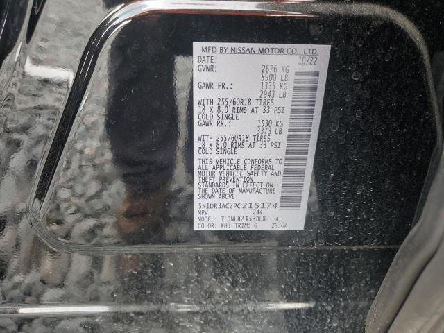 Photo 14 from auction – 2023 NISSAN PATHFINDER with VIN 5N1DR3AC2PC215174