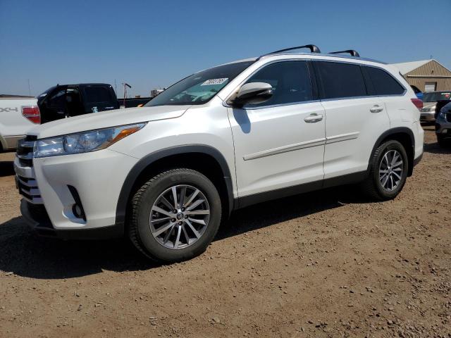 TOYOTA HIGHLANDER 2019 with VIN 5TDJZRFH8KS934127 - Photo from auction