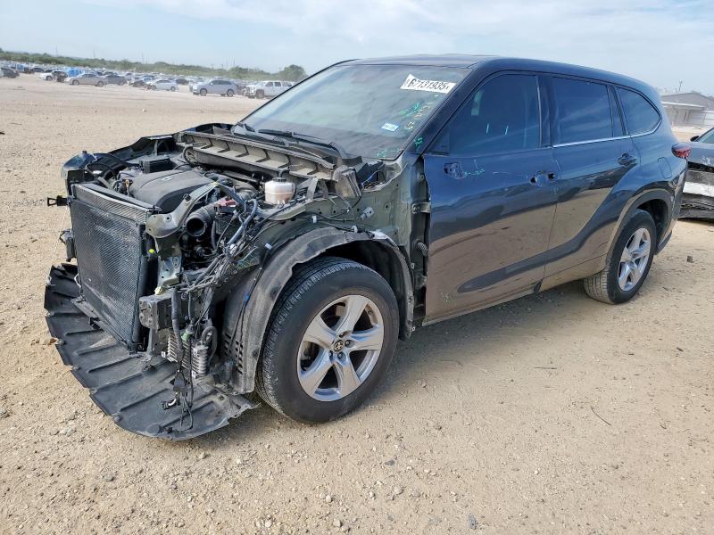 TOYOTA HIGHLANDER 2020 with VIN 5TDCZRAH8LS505748 - Photo from auction