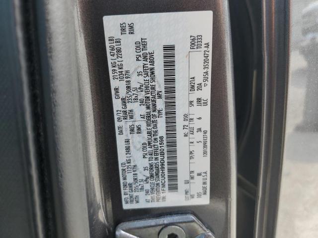 Photo 14 from auction – 2013 FORD ESCAPE SEL with VIN 1FMCU0H99DUB01598