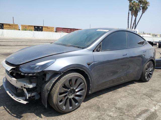 TESLA MODEL Y 2022 with VIN 7SAYGDEF0NF486422 - Photo from auction