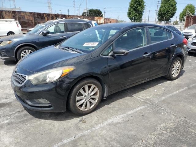 KIA FORTE EX 2014 with VIN KNAFX4A86E5055433 - Photo from auction
