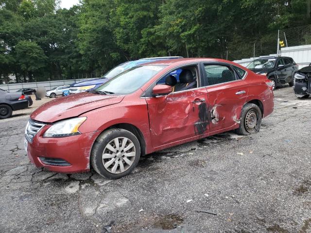 NISSAN SENTRA S 2015 with VIN 3N1AB7AP8FL654116 - Photo from auction