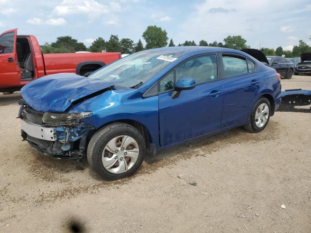 HONDA CIVIC LX 2013 with VIN 19XFB2F58DE082818 - Photo from auction