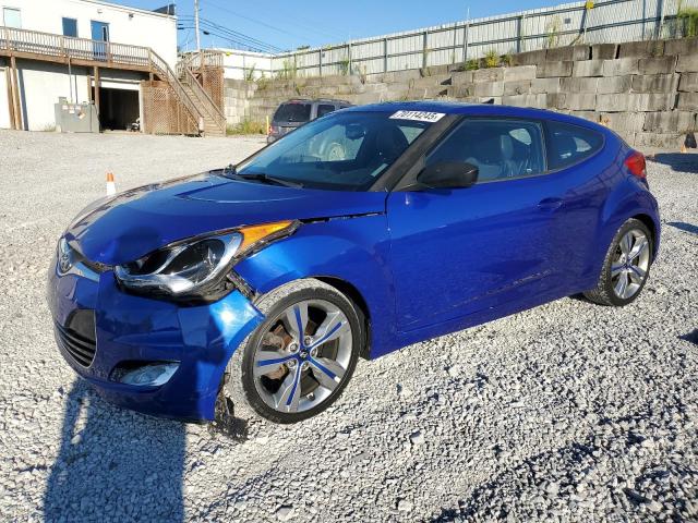 HYUNDAI VELOSTER A 2013 with VIN KMHTC6AD8DU155169 - Photo from auction
