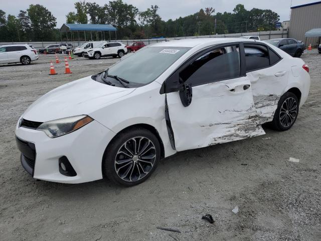 TOYOTA COROLLA 2016 with VIN 2T1BURHE7GC740405 - Photo from auction