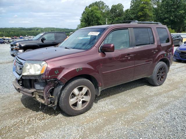 HONDA PILOT EX 2011 with VIN 5FNYF4H40BB075009 - Photo from auction