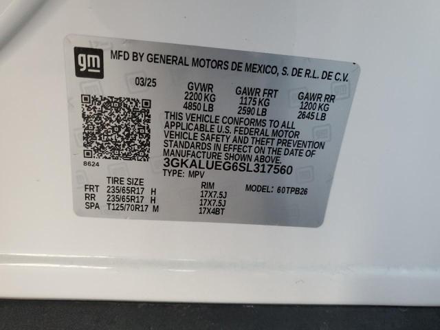 Photo 14 from auction – 2025 GMC TERRAIN ELEVATION with VIN 3GKALUEG6SL317560