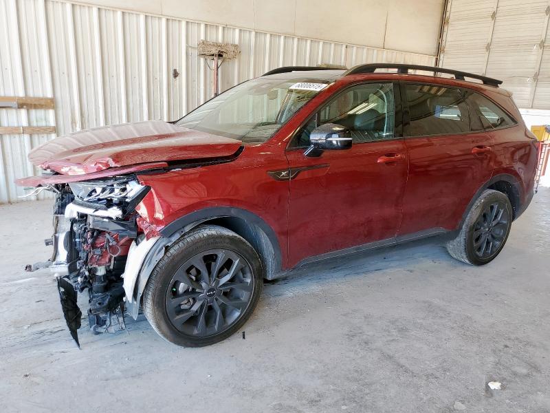 KIA SORENTO EX 2023 with VIN 5XYRHDLF8PG216688 - Photo from auction