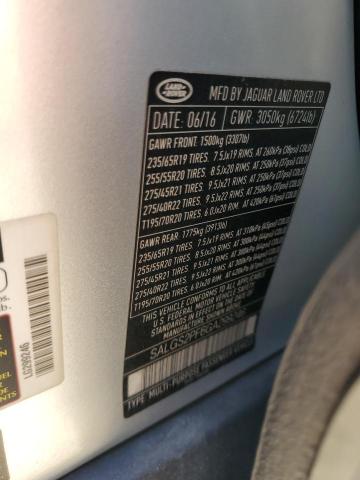 Photo 14 from auction – 2016 LAND ROVER RANGE ROVE with VIN SALGS2PF6GA299246