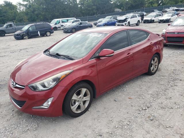 HYUNDAI ELANTRA SE 2016 with VIN KMHDH4AE2GU623887 - Photo from auction