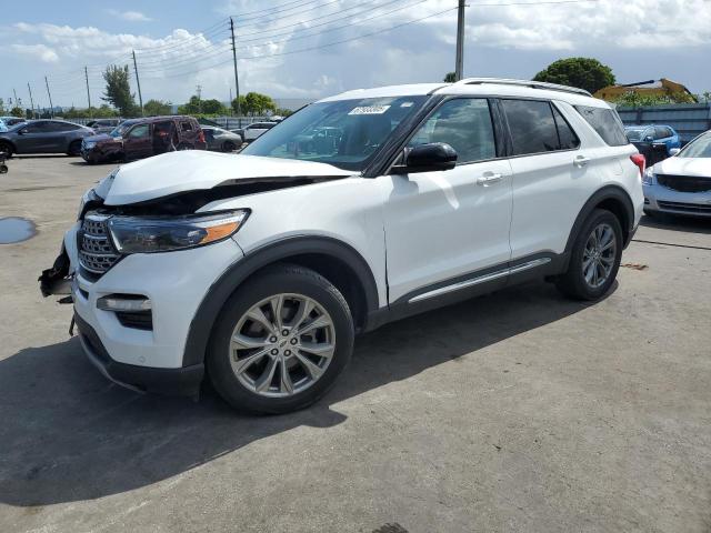 FORD EXPLORER LIMITED 2021 with VIN 1FMSK8FH0MGB36149 - Photo from auction