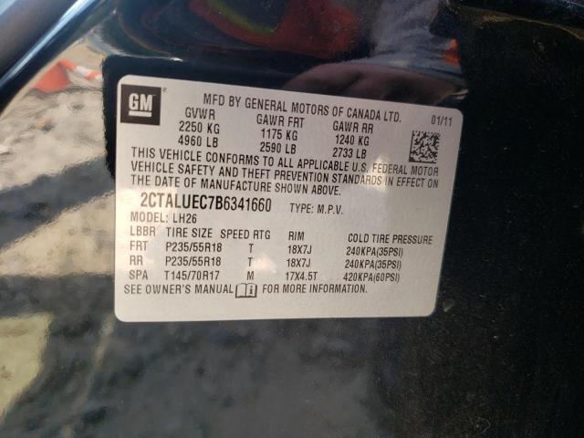 Photo 14 from auction – 2011 GMC TERRAIN SL with VIN 2CTALUEC7B6341660