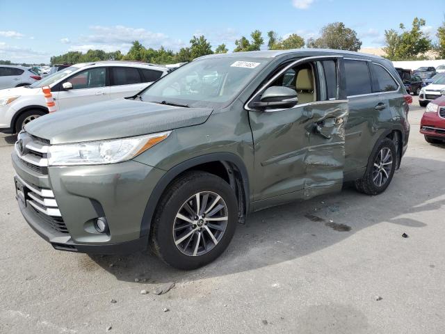 TOYOTA HIGHLANDER 2018 with VIN 5TDJZRFH4JS804778 - Photo from auction