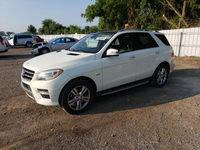 MERCEDES-BENZ ML 350 BLU 2012 with VIN 4JGDA2EB4CA073824 - Photo from auction