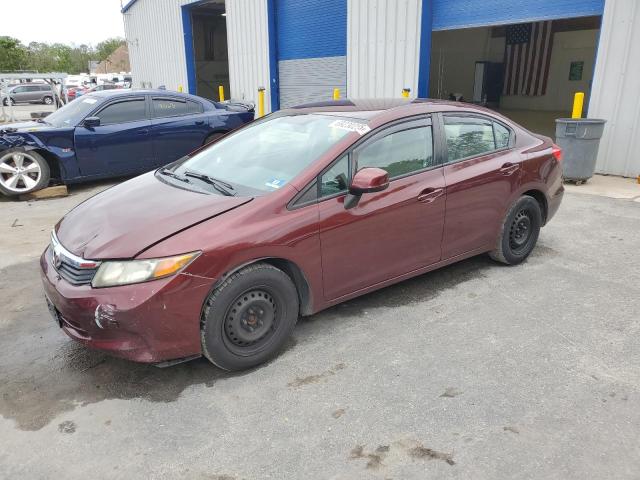 HONDA CIVIC LX 2012 with VIN 2HGFB2F5XCH534031 - Photo from auction