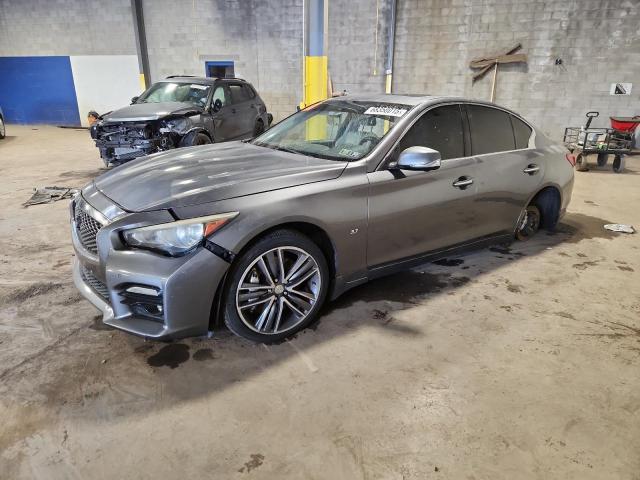 INFINITI Q50 BASE 2014 with VIN JN1BV7AR6EM687634 - Photo from auction