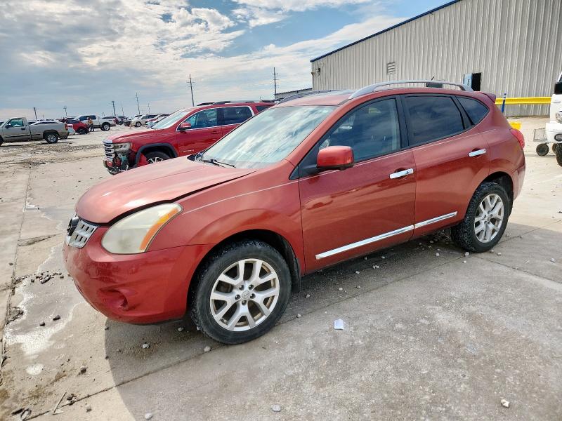 NISSAN ROGUE S 2012 with VIN JN8AS5MT2CW255593 - Photo from auction