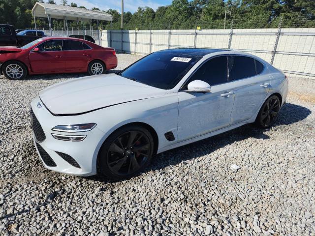 GENESIS G70 2022 with VIN KMTG54TE9NU083895 - Photo from auction
