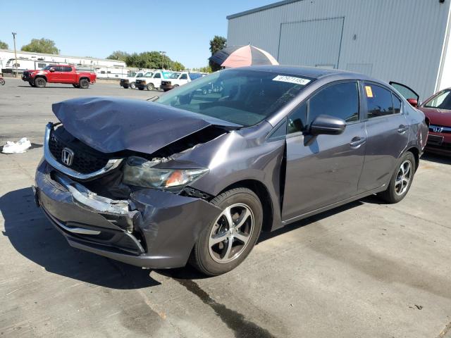 HONDA CIVIC SE 2015 with VIN 19XFB2F7XFE292650 - Photo from auction