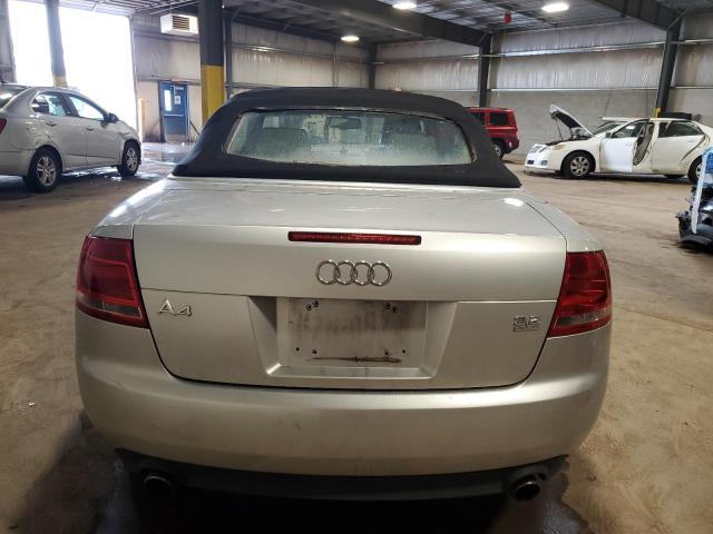 Photo 6 from auction – 2007 AUDI A4 3.2 CAB with VIN WAUDH48H47K026205