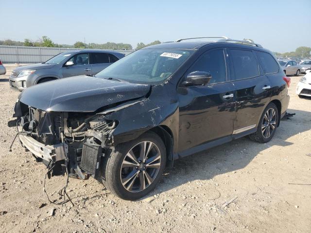 NISSAN PATHFINDER 2017 with VIN 5N1DR2MN8HC640598 - Photo from auction