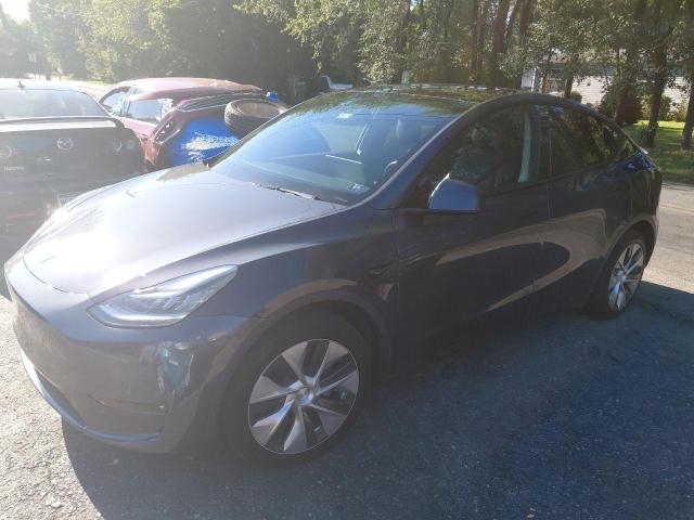 Photo 2 from auction – 2021 TESLA MODEL Y with VIN 5YJYGDEE5MF253106