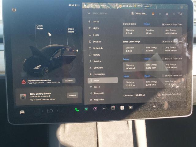 Photo 9 from auction – 2023 TESLA MODEL 3 with VIN 5YJ3E1EA4PF700217