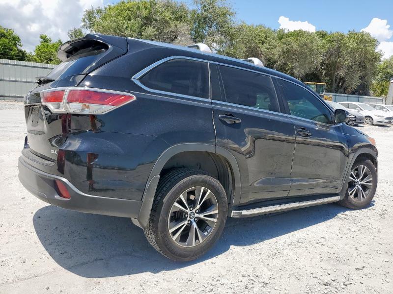 Photo 3 from auction – 2016 TOYOTA HIGHLANDER XLE with VIN 5TDKKRFH9GS503442