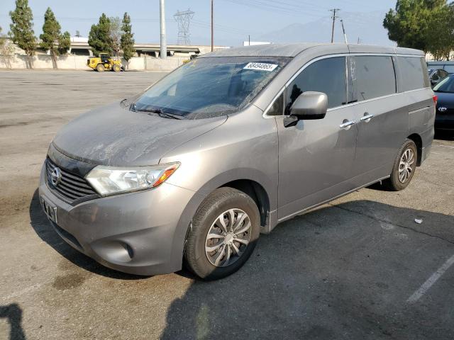 NISSAN QUEST S 2015 with VIN JN8AE2KP7F9130605 - Photo from auction