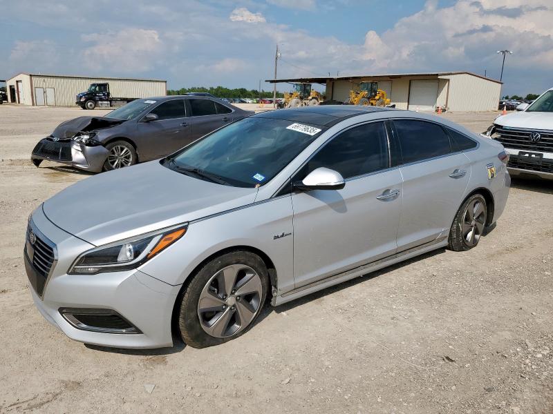 HYUNDAI SONATA HYB 2017 with VIN KMHE34L16HA045955 - Photo from auction
