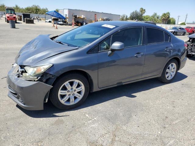 HONDA CIVIC LX 2013 with VIN 19XFB2F56DE256174 - Photo from auction