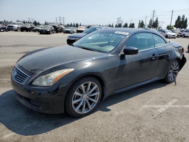 INFINITI G37 BASE 2009 with VIN JNKCV66E69M722694 - Photo from auction